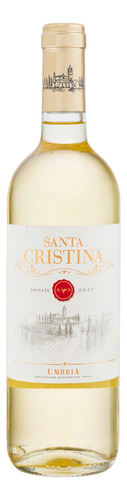 Vinho Italiano Branco Seco Santa Cristina Umbria Garrafa 750ml