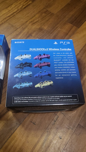 Joysticks Ps3 Sony Dualshock3 Inalambrico Azul