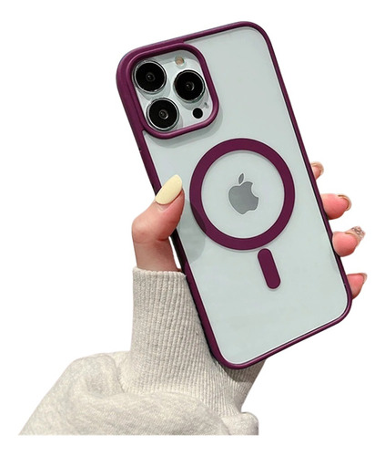 Funda Case Protector Magsafe Colors Anti Shock Para Iphone Vino Iphone 12 Pro
