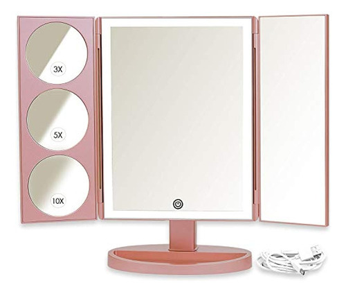 Espelho de maquilhagem Mirrorvana Xlarge com luzes | Extravagante