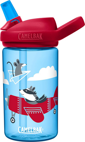 Camelbak Eddy+ Botella De Agua Para Niños De 14 Oz Con Trita