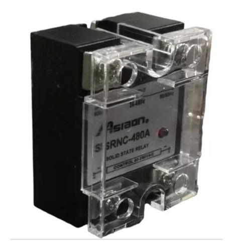 Relay De Estado Solido Asiaon Ssrnc-480a Señal 80-250vac 80a