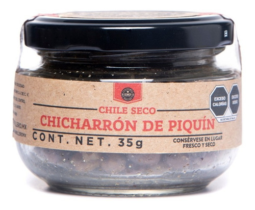 Chicharrón De Piquín Smp Seco Y Frito Botana Topping 54 G