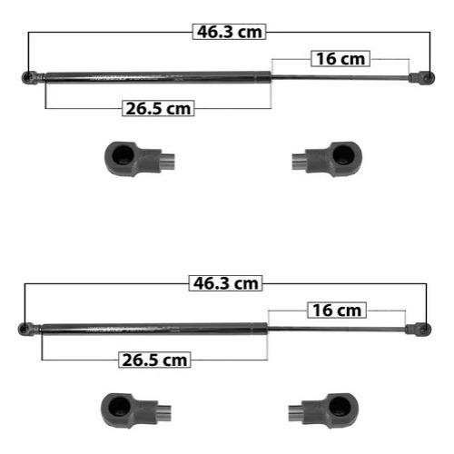 Par Amortiguadores 5ta Pta Lincoln Navigator 2007 - 2010