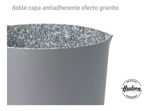Imagen 4 de 8 de Jarra Hervidor Hudson C/antiadherente Granito De 14cm