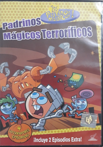 Dvd Video Original Padrinos Mágicos Terroríficos