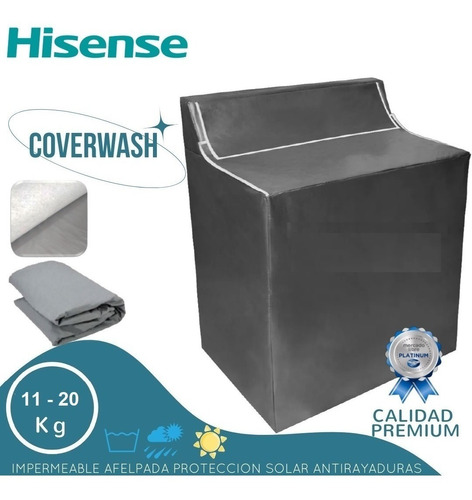 Forro Doble Tina Apertura Frontal Con Panel Hisense 18k