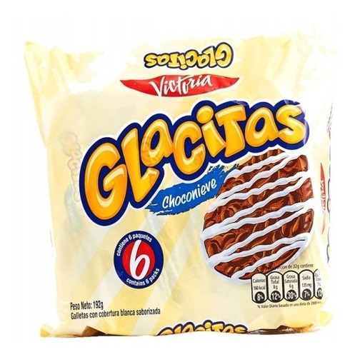 Galletas Glacitas Paquete X6 - Kg a $38