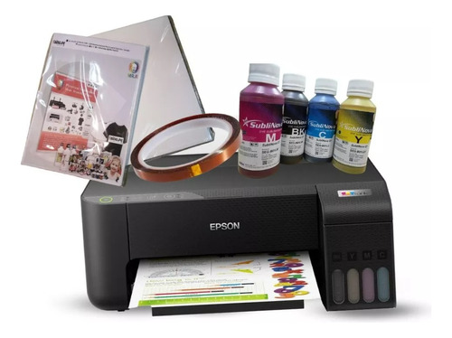 Impresora Epson Ecotank + Cinta Papel 4 Tinta De Dc