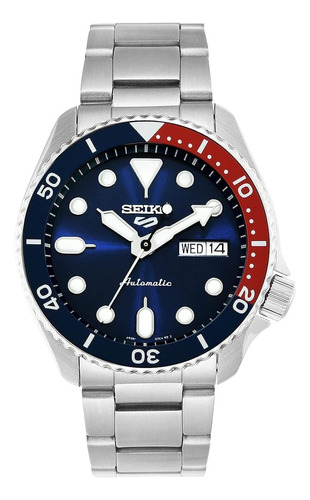 Seiko Reloj Analógico Automático Para Hombre Con Correa En A