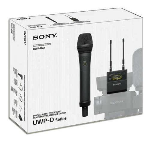 Sistema Wireless Sony Uwp-d22 Microfone De Mão Cardioide Sem