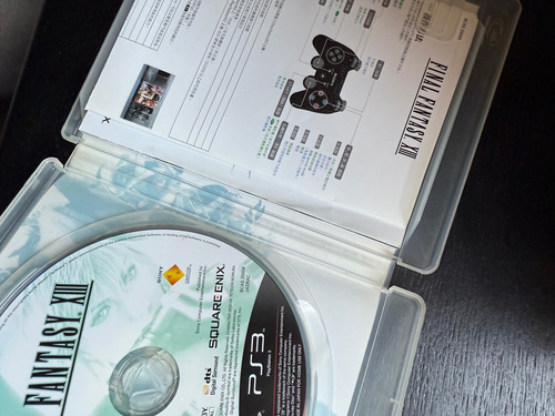 Final Fantasy Xiii For Home Use Only Playstation 3 Ps3 Raro (Usado)