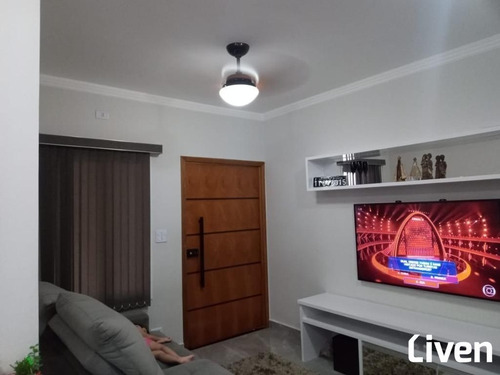 Imagem 2 de 17 de Casa Maravilhosa Com 3 Dormitórios, Suíte, Móveis Planejados No Res. Vista Linda - Ca0504