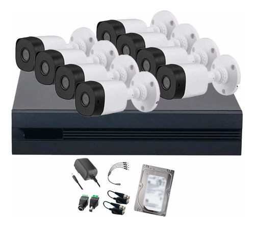 Dahua Kit 8 Cámaras Seguridad 1mp Videovigilancia +  3tb