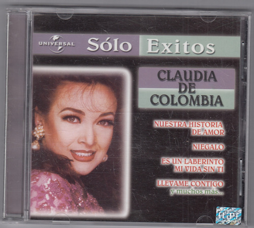 Claudia De Colombia Solo Exitos Cd Original Usado Qqj. Mz