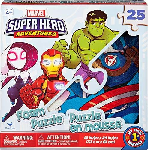 Rompecabeza - Marvel Super Hero Adventures Puzzle De Espuma 