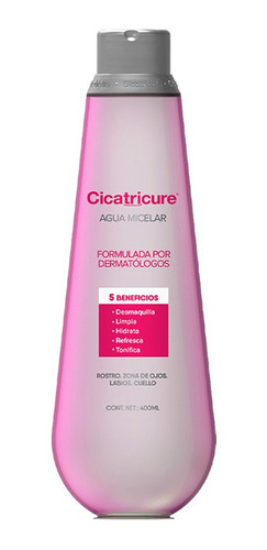 Imagen 1 de 1 de Cicatricure Agua Micelar 400ml