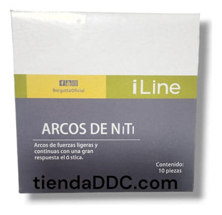 Arco Niti Ortodoncia Brackets Borgatta Iline ( 10 Arcos )