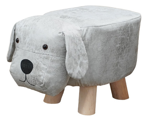 Puff Infantil Perro Gris (d219003)