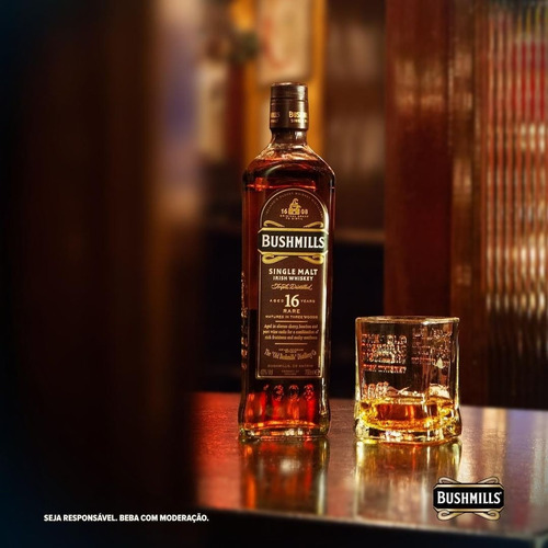 Imagen 9 de 10 de Whisky Bushmills 16 Años Single Malt 700ml En Estuche