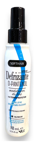 Softhair Spray Defrizante  D'pantenol Com Termoprotetor 140m