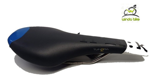 Asiento Fizik Tundra Negro/azul 2 K:ium Rail 190g Mtb