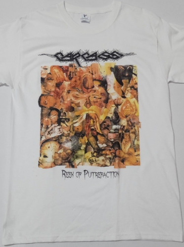 Playera Carcass Reek Of Putrefaction Talla M