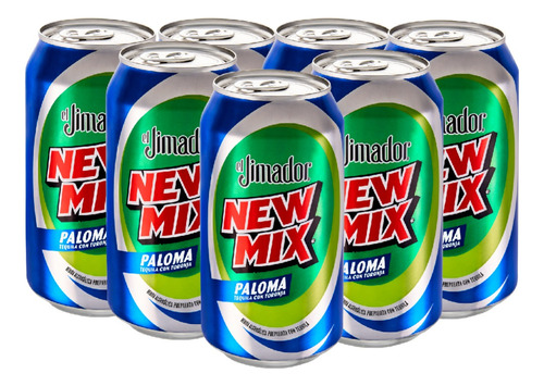 Bebida Preparada New Mix Paloma 350 Ml - Pack Con 24 Latas