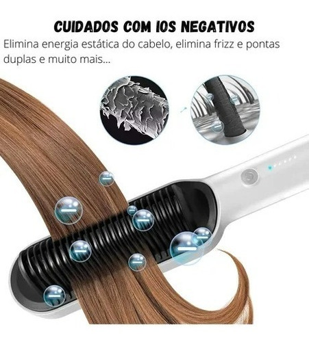Escova Alisadora 5 Em 1: A Solução Para Cabelos Rebeldes