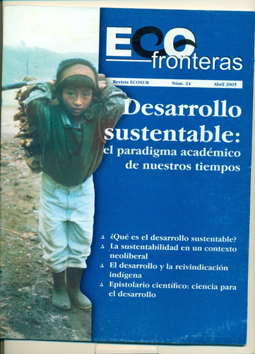 Eco Fronteras Núm. 24 | Desarrollo Sustentable
