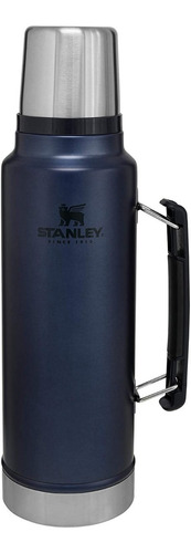 Termo Stanley 1.4l Azul Mate Botella Aislada Nuevo Logo Clas