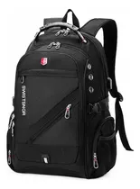 Comprar Mochila Antirrobo Impermeable Laptop Mac Swistsngr Carga Usb