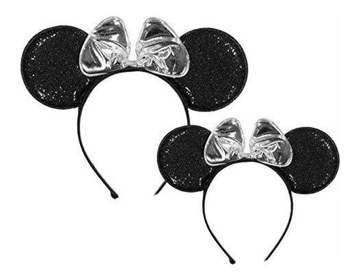 Set De 2 Diademas Mommy Me De Disney Con Orejas De Minnie Mo