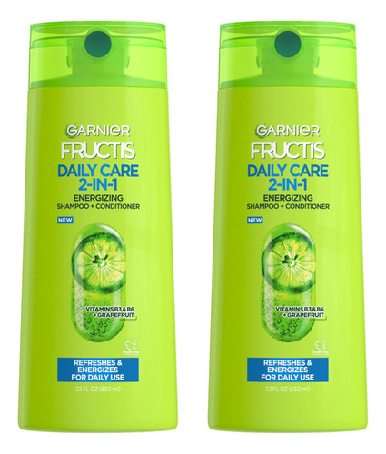 Garnier Fructis Daily Care Champú Energizante 2 En 1 + Aco.