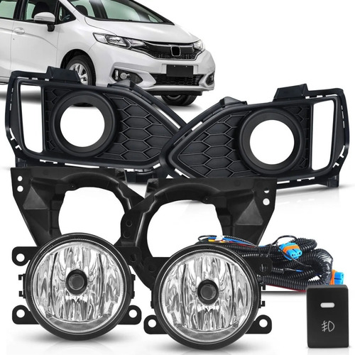 Kit Milha Auxiliar Honda Fit 2017 2018 2019