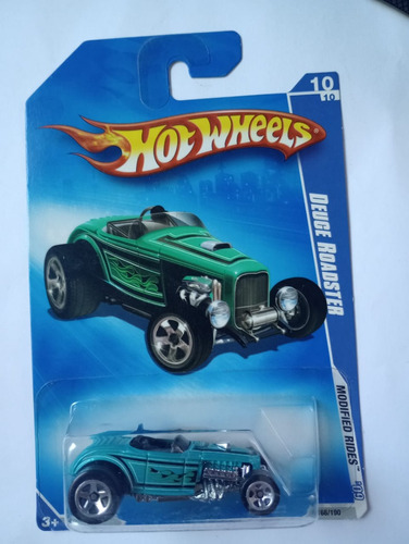 Hot Wheels Deuce Roadster 2008 Metal Diecast Cars Toy Azul