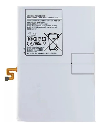 Ba-ter-ia Flex Glxy Tab S6 Lite T720 T725 Eb-bt725abu