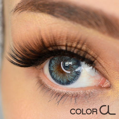 Imagen 2 de 9 de Siesta - Crystal Halo Sky - Lentes De Contacto
