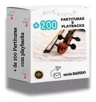 Comprar Pacote De Partituras Premium  + 200 Partituras + Playbacks