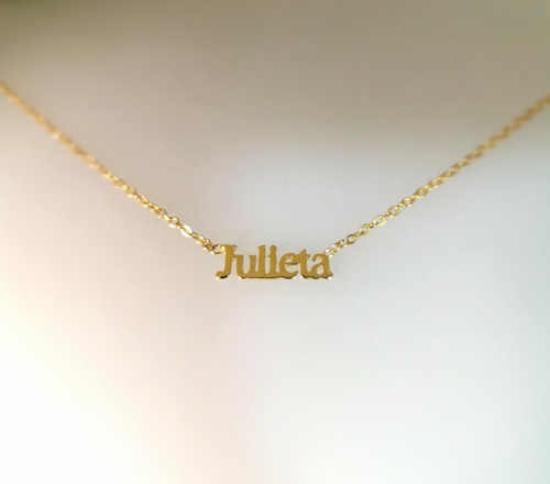 Collar Con Nombre Mini Personalizado Envio Gratis