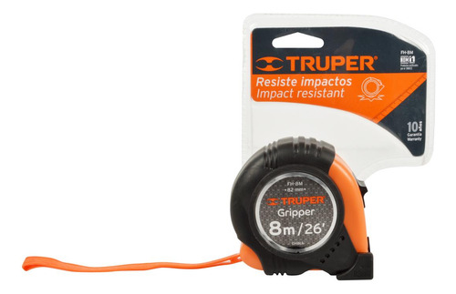 Flexómetro Truper 8 M Plástico 1