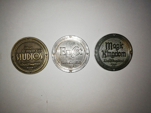 Monedas De Colección De Walt Disney World 