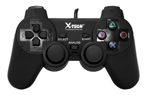 Imagen 1 de 1 de Palanca Para Playstation2 X-tech Mando Control Negro