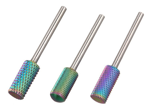 Juego De 7 Brocas Para Uñas De Carburo De Tungsteno Para Man