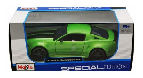 Auto De Coleccion Maisto 1/24 2014 Ford Mustang Street Racer