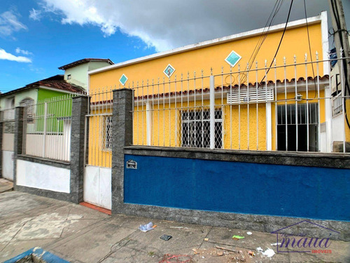 Imagem 1 de 25 de Casa Ideal Para Empresa Com 4 Dormitórios Para Alugar, 125 M² Por R$ 2.500/mês - Jardim Vinte E Cinco De Agosto - Duque De Caxias/rj - Ca0436