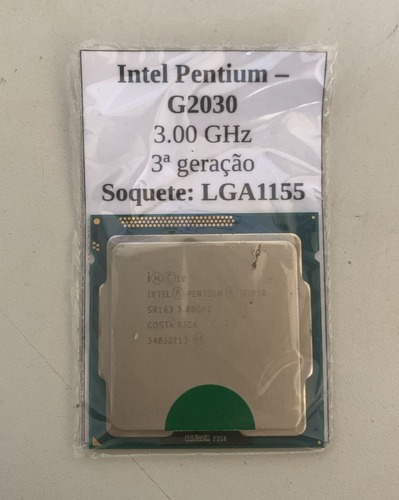 Processador Intel Pentium G2030 (Usado)
