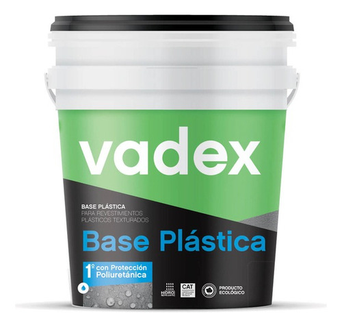 Base Plástica Vadex 4 Litros - Vander Color 12 Colores Estándar