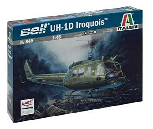 Modelismo - Modelismo - Italeri Bell Uh-1d Iroquois Kit Mode