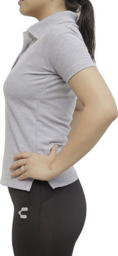 Imagen 2 de 3 de Playera Tipo Polo Marca Free Algodon Peinado Dama
